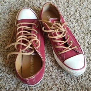 Converse Maroon/red Like New